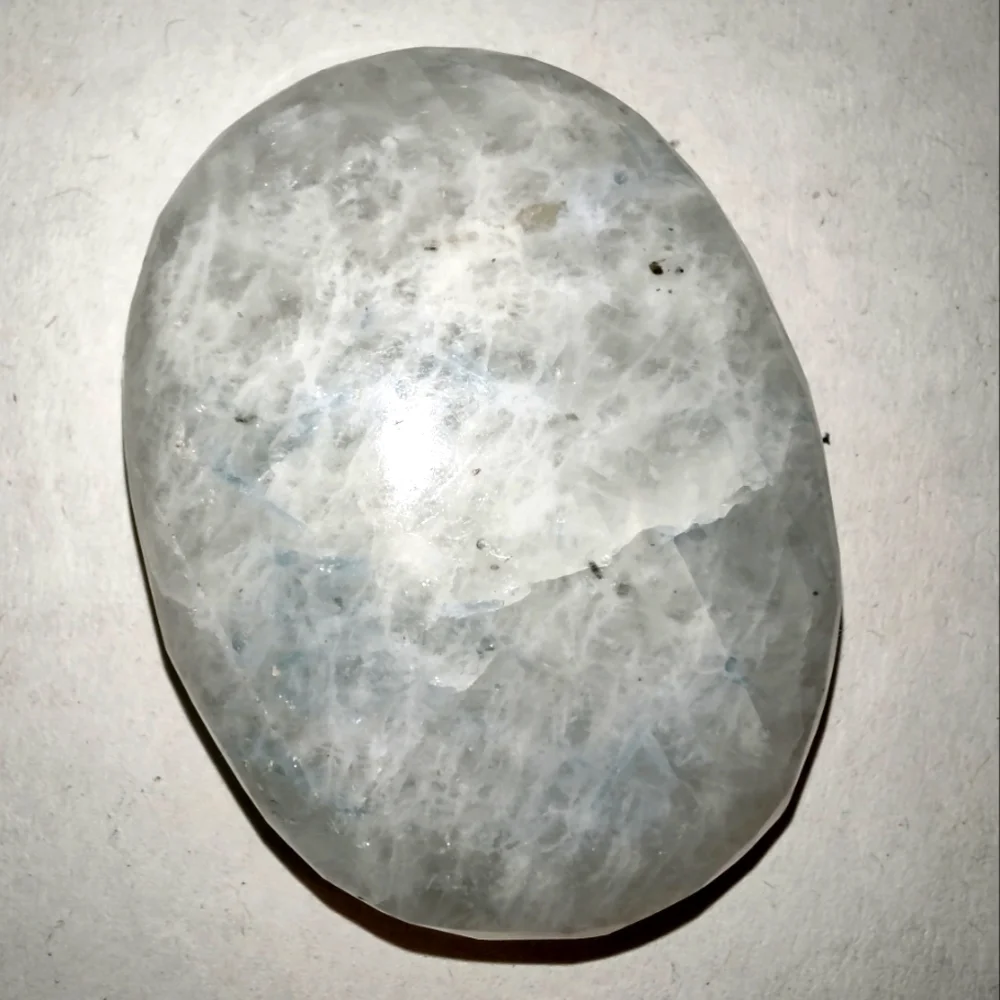Moonstone worry stone. - Picture 1 of 5